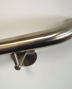 circum square steel handrail