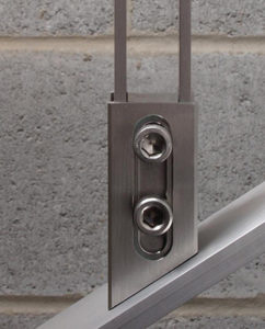 inox welded fastener by HDI Railing Systems